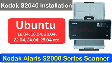 How to Install Kodak S2040 Scanner in Ubuntu | Ubuntu 20 | Ubuntu 22 | Ubuntu 24 | Ubuntu 25