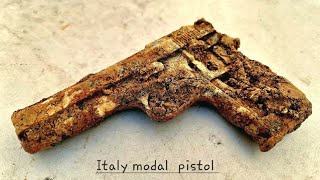 Italian Pistol Restoration -Gun Restore - restoration videos