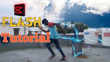 Flash  Running Vfx Editing  In Capcut ! #mobile vfx editing  !!