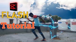 Flash  Running Vfx Editing  In Capcut ! #mobile vfx editing  !!