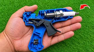 🔥Never Buy a Welding Machine Again! Just Insert a Spark Plug into a Glue Gun! 😱