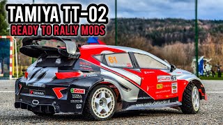Rally Tamiya TT-02 | Is it good? On Road - Off-Road Test Drive