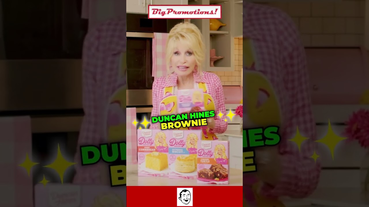 Dolly Parton X Duncan Hines Baking Mixes