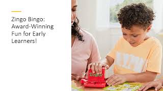 Zingo Bingo: Award-Winning Fun for Early Learners!