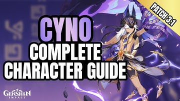 CYNO COMPLETE GUIDE | Best Artifacts, Weapons, Teams, Constellations, and MORE! Genshin Impact 3.1