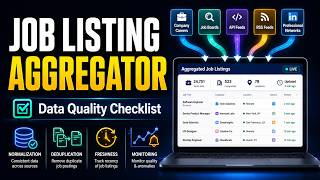 Job Listing Aggregators: A Practical Reliability Checklist for Data Teams