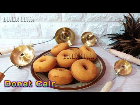 RESEP DONAT 1/2 KILO JADI 50 PCS TAHAN 4 HARI LEMBUTNYA. 