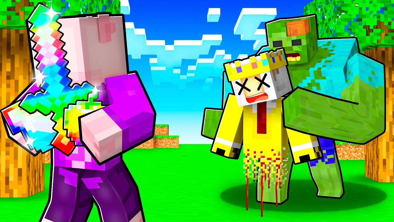 Předstíral jsem NOOBA v Minecraft ZABEZPEČENÉM DOMĚ, ale pak jsem použil //HACKER!