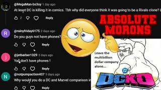 Die Standards der DC-Fans sind GRAUENHAFT und die Messlatte liegt UNTERIRDISCH (DCKO)