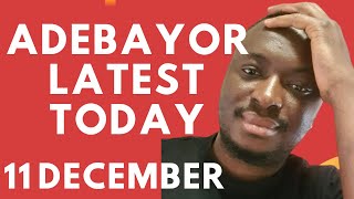 ADEBAYOR TODAY-DECEMBER 11th