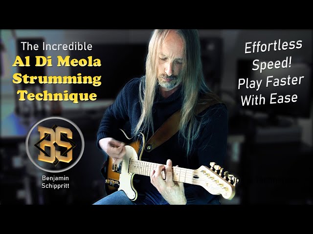 The Incredible Al Di Meola Strumming Technique 🎸🔥 Play