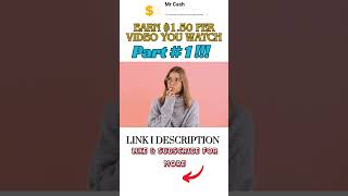 EARN $1.50 PER VIDEO YOU WATCH (MakeMoney Online Watching Videos (Mr Cash) Part 1/6 #makemoneyonline