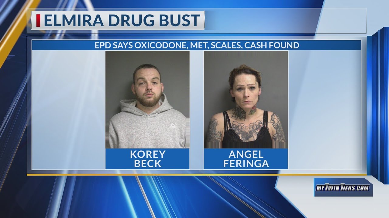 Two arrested on drug charges after traffic stop in Elmira - YouTube
