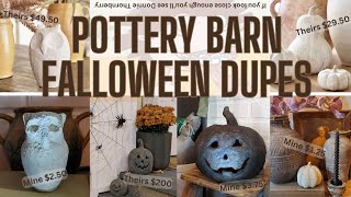 DIY POTTERY BARN FALL DECOR | AFFORDABLE & CUTE | THE LOOK FOR LESS