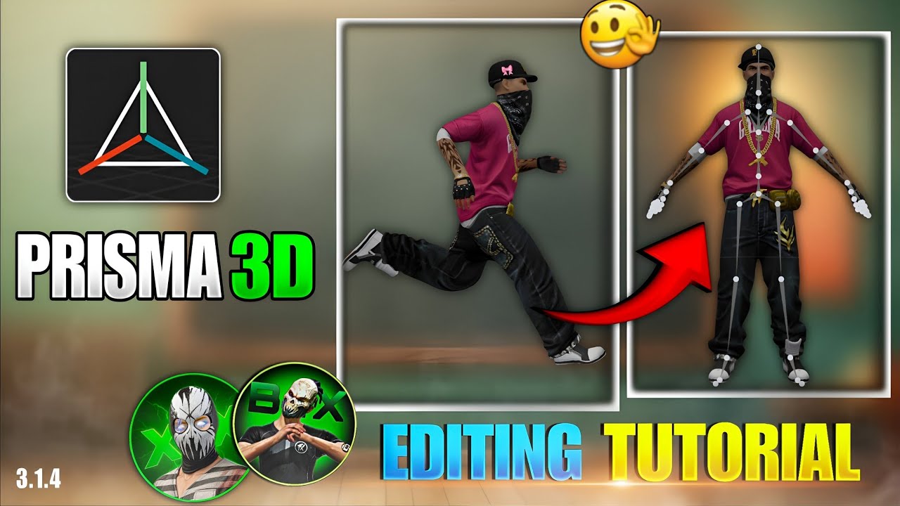 Free Fire 3D Model Making🔥Maximo Without Mouse Tips😱| Boond Body Rig ...