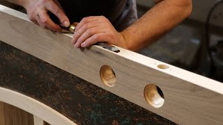 How to Install A Lockset and hinges On a Front Door