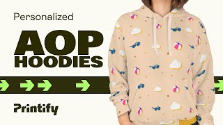 How to Create AOP Hoodies That SELL (Printify Tutorial 2024)