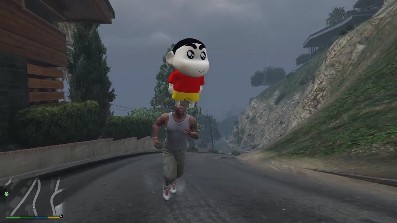 GTA 5 : I Found Franklins and Shinchan CURSED CAR In GTA 5