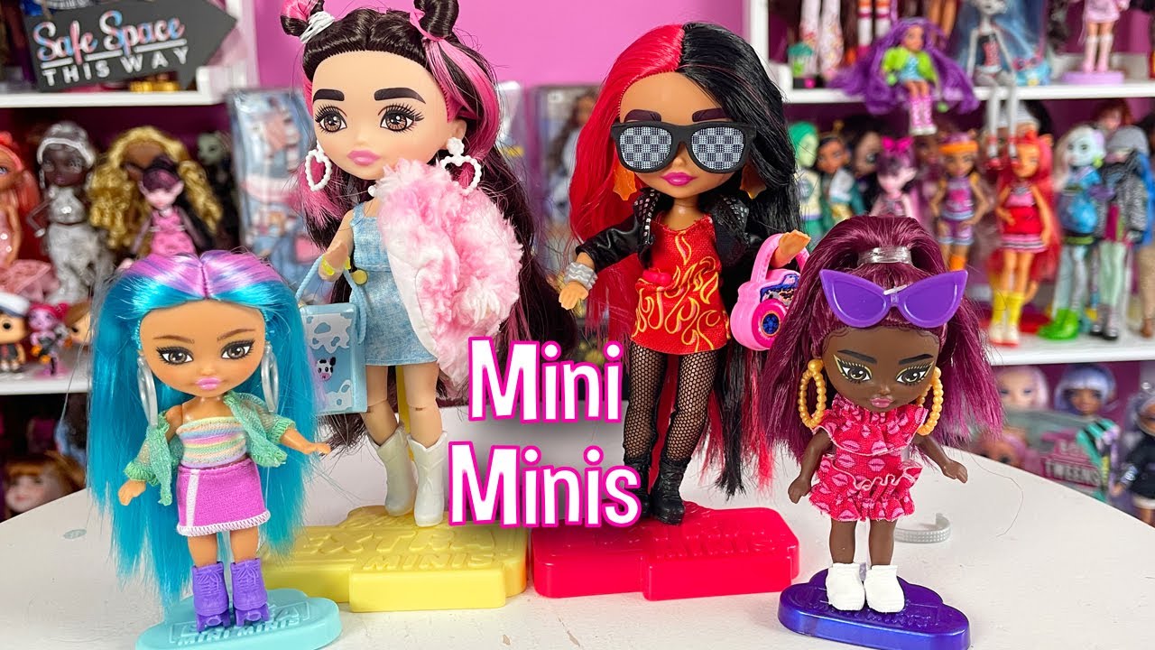 Barbie Extra Mini Dolls and Barbie Extra Mini Mini Dolls Review 