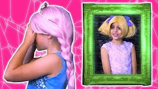 princess hide and seek at the haunted hotel halloween princesses in real life kiddyzuzaa