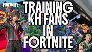 🔴TRAINING KH FANS HOW TO PLAY FORTNITE (part 2)