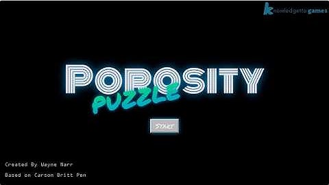 The Porosity Puzzle