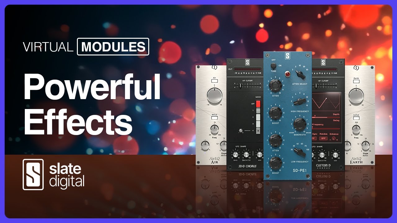 Slate Digital Virtual Modules: Mix Finishing Plugins - YouTube
