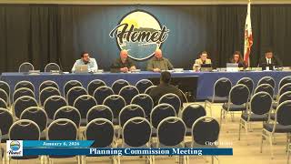 Planning Commission Meeting 1/6/2026