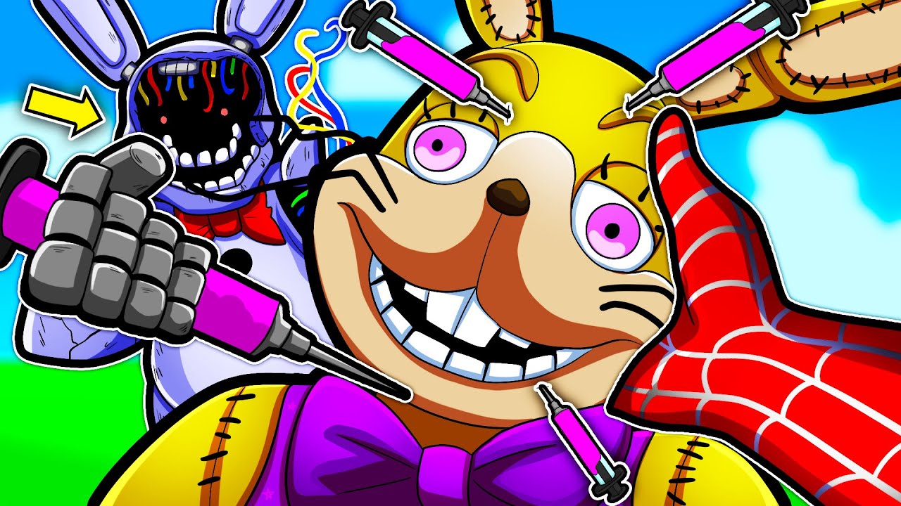 TORTURE ILLEGALI SU GLITCHTRAP CON LE SIRINGHE IN VR! TROLLO DRCAT SPINGENDOLO NELLA LAVA! *EPICO*