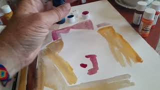 Painting from a Paris Sketch of Picasso at Rosalind Coffee on the Garland Square