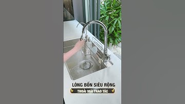 Chiếc bồn rửa chén chân ái: rộng - đẹp - đủ công năng và giá rẻ dành cho mọi nhà #enic #shorts