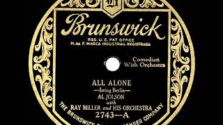 Watch Al Jolson All Alone video