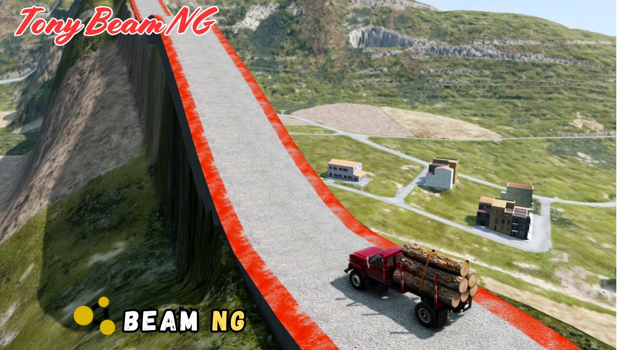 Cars vs Wavy Road  Beam NG Driver