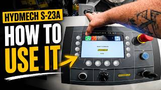 How to Use a HYDMECH S-23A Bandsaw | Complete Operator Walkthrough