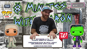 FRANKENSTEIN BLACK LIGHT WALGREENS EXCLUSIVE: MONSTERS UNIVERSALS STUDIOS FUNKO POP! UNBOXING/REVIEW