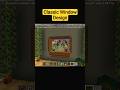 Minecraft Classic Window Design🤩 #minecraft #gameape #ghaffarbhai