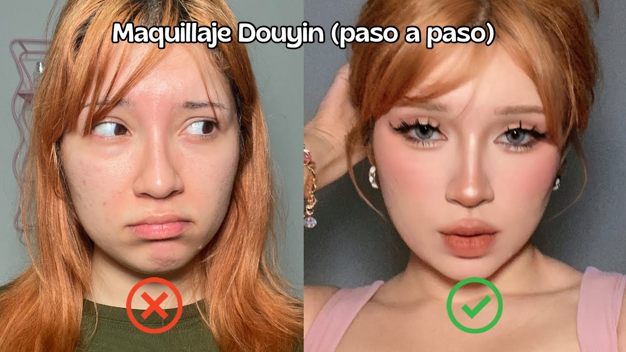 Maquillaje DOUYIN en chica latina (tutorial paso a paso) 🎀 Giselle Kim
