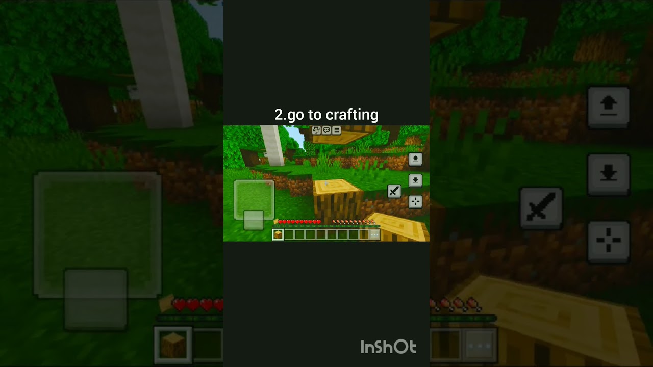 HOW TO MAKE CRAFTING TABLE IN MINECRAFT | 