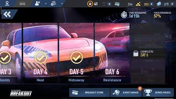 NFS no limits BREAKOUT day 6, event 2 (lockdown race), HONDA S2000 X PORSCHE 911 CARRERA (911)