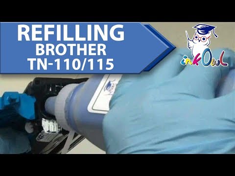 How to Refill a Brother TN-110, TN-115, TN-130, TN-135