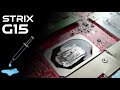 Strix G15 Repaste!  (10870H 2060 115w)