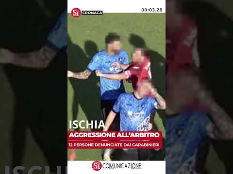 Video Mattone contro larbitro 19enne, identificati in 12 dopo gli scontri