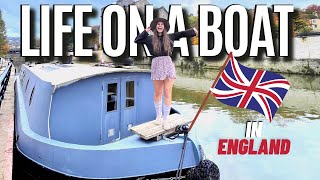 Life On A Self-Sufficient River Boat + FULL TOUR In Bath England by The Hive Drive 1,027 views 1 year ago 16 minutes