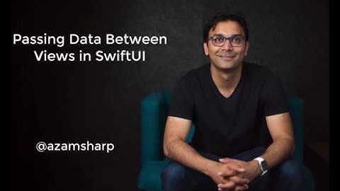 Passing Data Between Views in SwiftUI