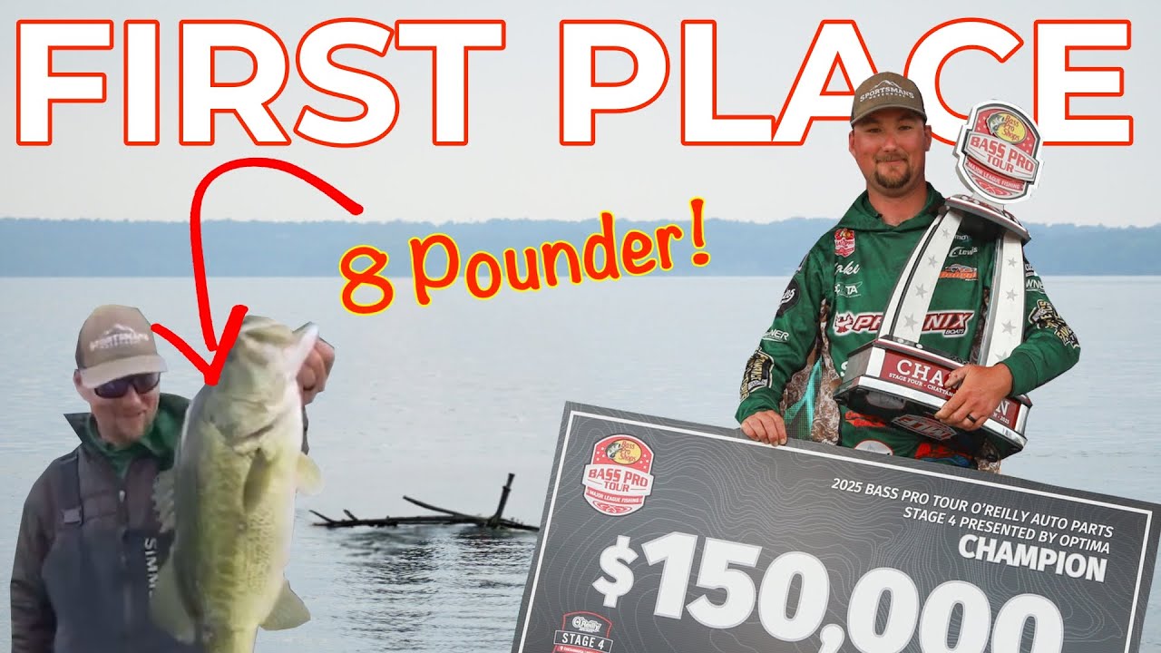 LAST second fish catch to WIN $150,000! MLF BPT Stage 4 - Lake Nickajack Championship Day