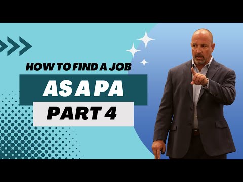 Teil 4 „Interview Phase“ - Wie man einen Job als PA finden