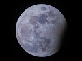 Partial Lunar Eclipse - 2023 Timelapse