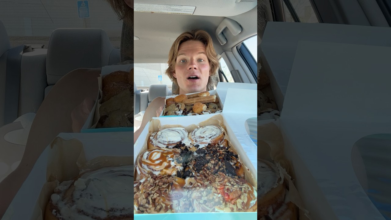 Попробуйте лучшие блюда из меню Cinnabon! 