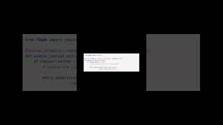 How to get form data in Flask? #developer #programming #code #python #cleancode #flask