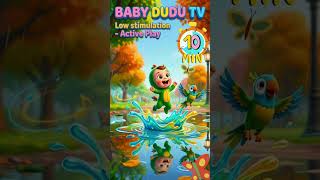 10 MIN Splish Splash Puddle Dash! 💦 | Baby Dudu TV